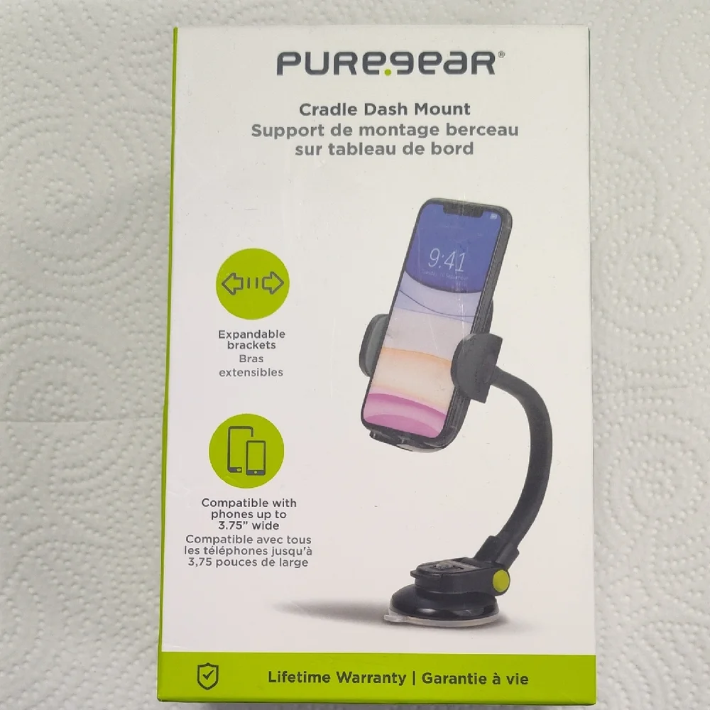 Black Cradle Dash Mount